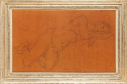 横たわるユキ(藤田嗣治作)