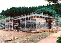 第3棟は長方形…「時之船の館」建設中