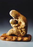 「木彫40年 前島秀章 浮月楼展」