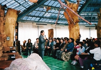 白熱した講演会