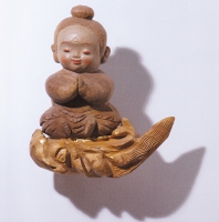 『天空童子』(壁面立体)