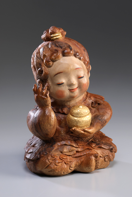 薬師童子 36×24×21㎝